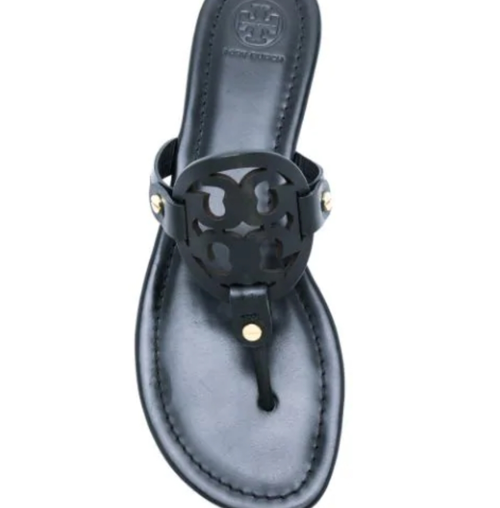 Tory Burch Navy Miller Sandals